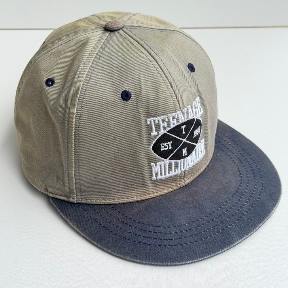 Vintage Teenage Millionaire Hollywood Snapback Hat Faded Baseball Cap Rare Y2K